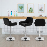 Set Of 2 Chair Square Foot Bar Stool