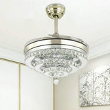 Luxury Crystal Ceiling Fan