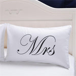 MR. and Mrs Beddin Pillowcase
