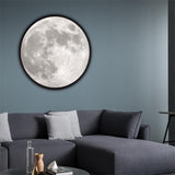 LED Mirror Moon & Mercury Lamp