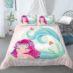 Mermaid Duvet Cover Bedding Set