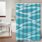 Modern Print  3D Bathroom Shower Curtain