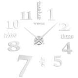 Wall Clock Mirror Sticker