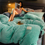 Luxury Solid Color Duvet Cover