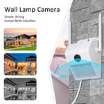 1080P WIFI Wireless Surveillance Outdoor Wall Light Webcam Security Camera