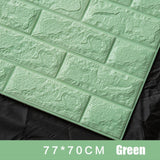 Foam 3D Brick Wall Decor Stickers