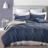 Duvet Bedding Sets With Decorative Ball