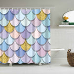 Marble Shower Curtains