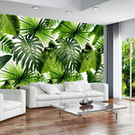 3D Mural Tropical Rain Wallpaper