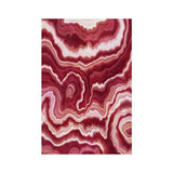 Hypoleargenic Red Wine Abstrsct Mat Carpet
