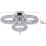 One or Three Rings Ceiling Lamp