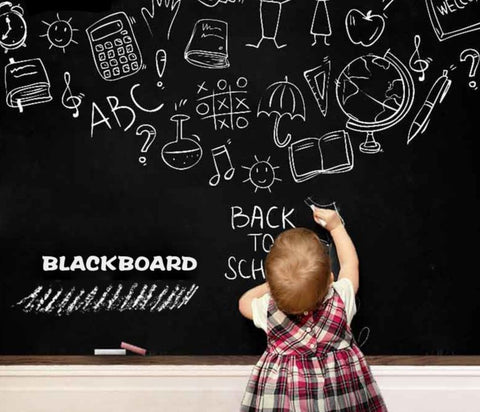 Chalk Board Blackboard Vinyl Wallpaper Self Adhesive