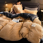 Luxury Solid Color Duvet Cover