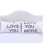 I Love You Decorative Pillow Cover