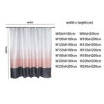Pattern Waterproof Shower Curtain