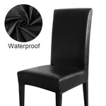 4/6 Pcs  Leather Chair Covers