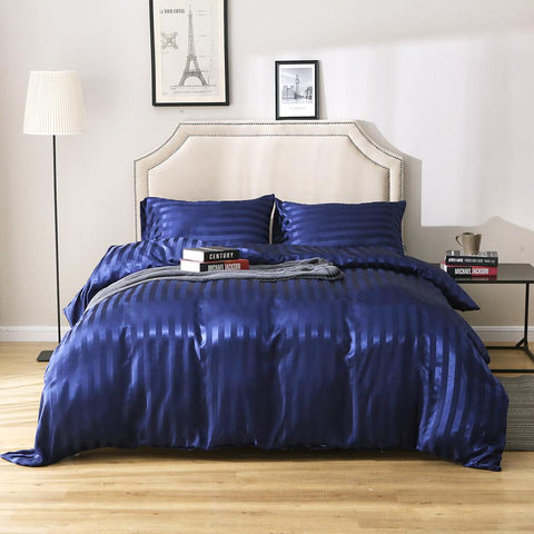 Satin Bed Linen Luxury Bedding Set