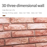 12pcs 3D Brick Wall Sticker