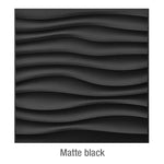12 Pcs 3D Matte Wall Boards