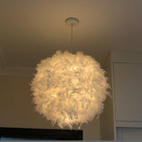 Pendant Ceiling Feather Lamp