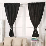 Solid Color Window Curtain