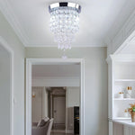 Layers Crystal Ceiling Light