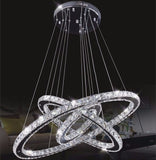 Modern Rings Crystal Chandelier