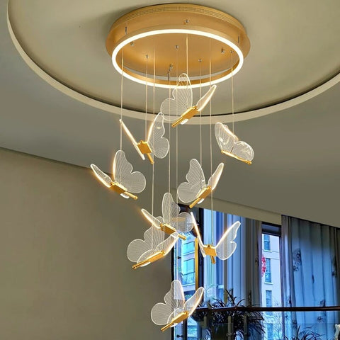 Modern Butterfly Desing LED Chandelier