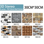Wall Paper 3D Self-Adhesive Brick Marble